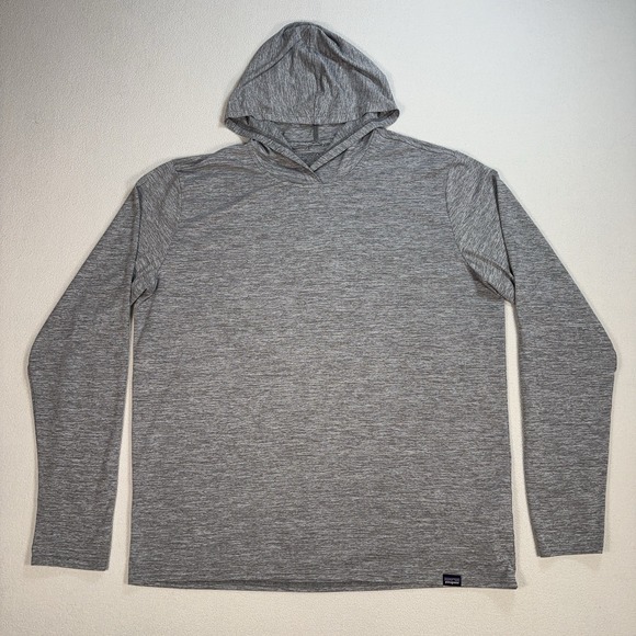 Patagonia Other - Patagonia Capilene Cool Daily Hoody Men's L Heathered Gray Stretch Lightweight